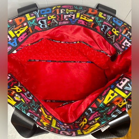 Vera Bradley “Retired” From A to Vera Collection Large Tote - Picture 5 of 6